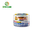 Wax Tin Can Golden Car Wax Packaging Eco-Friendly Small Metal Tins